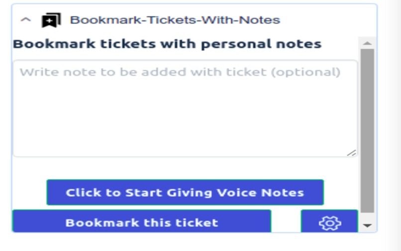 Bookmark Tickets - Freshservice – screenshot 1