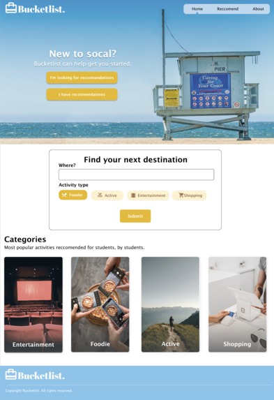 Bucketlist  – screenshot 2