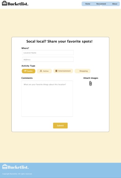 Bucketlist  – screenshot 3