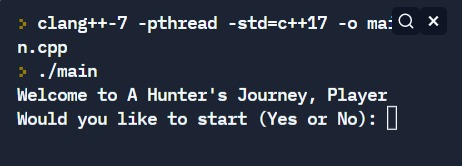 Text Based RPG – screenshot 1