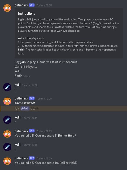 CutieHack 2021 – screenshot 1