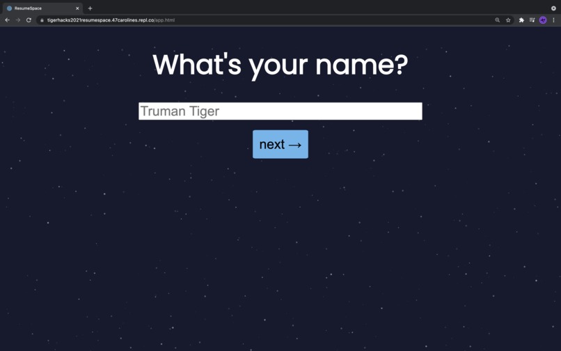 ResumeSpace – screenshot 4