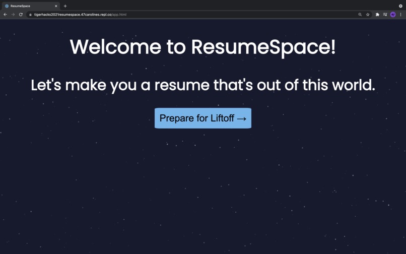 ResumeSpace – screenshot 3