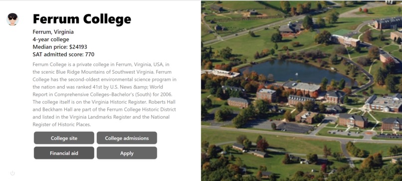 FindCollege – screenshot 6