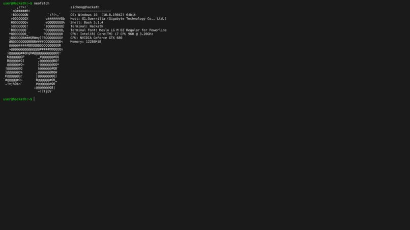 Hackath Bash Terminal – screenshot 2