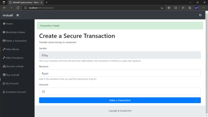 Mutuall: Crypto With a Purpose – screenshot 3