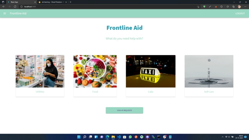 Frontline Aid – screenshot 2