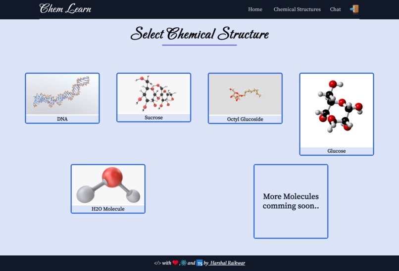 ChemLearn – screenshot 2