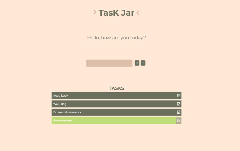 TasK Jar – screenshot 1
