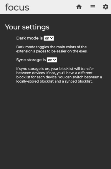 Focus – screenshot 3
