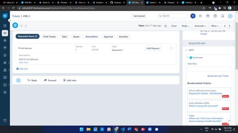 Bookmarks – screenshot 2
