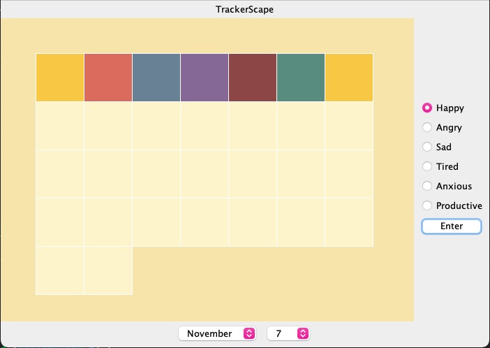 TrackerScape – screenshot 1