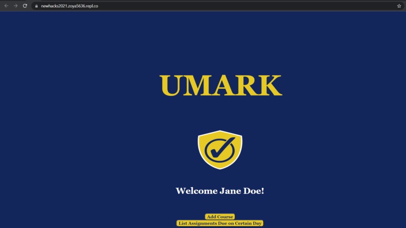 UMark – screenshot 1
