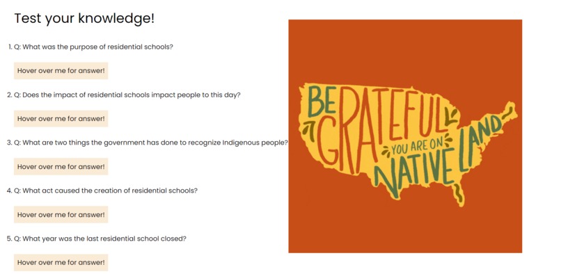 Assimilation of First Nations in Canada(Educational Website) – screenshot 1