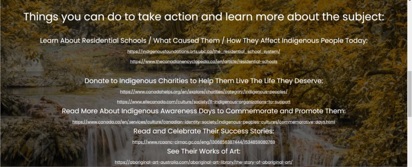 Assimilation of First Nations in Canada(Educational Website) – screenshot 5
