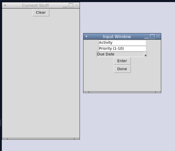 Weekly Calendar Scheduler – screenshot 1