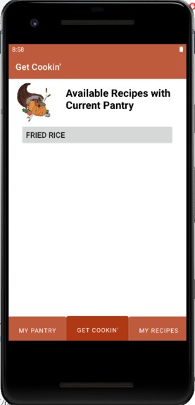MyPantry – screenshot 2