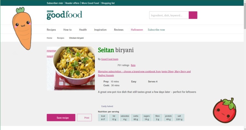 Veganier – screenshot 3