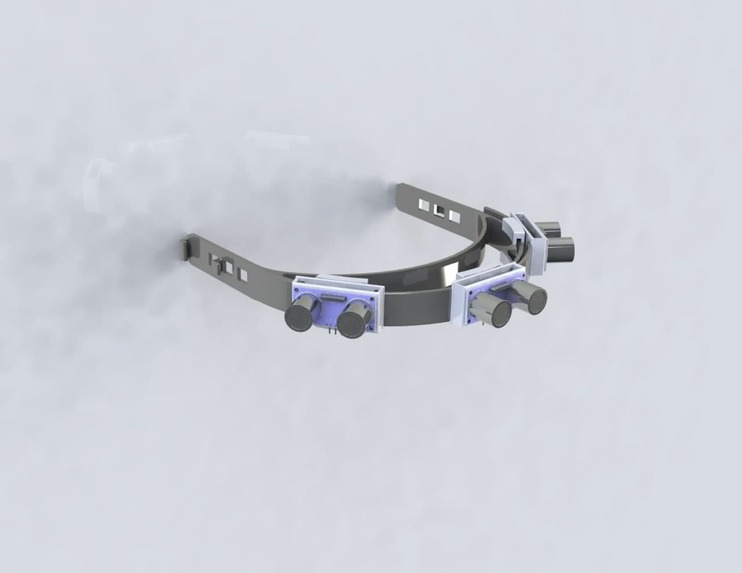 VIBRASION, Obstacle Detection Headband for The Blind – screenshot 1