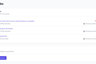 Tohyo - A decentralized voting system plaform