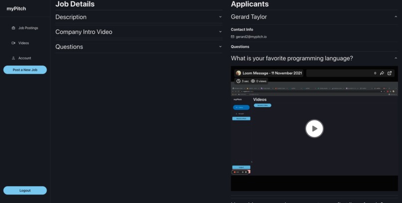 myPitch – screenshot 10
