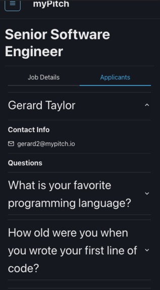 myPitch – screenshot 8