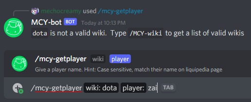 MCY-Liquipedia-Bot – screenshot 3