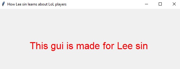 Lee Sin learning about LoL players – screenshot 1