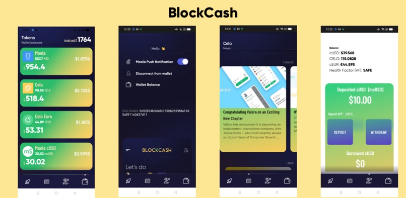 Blockcash DeFi Hub – screenshot 1
