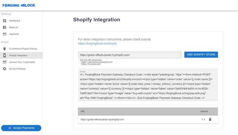 Shopify Crypto Payment Gateway  – screenshot 2