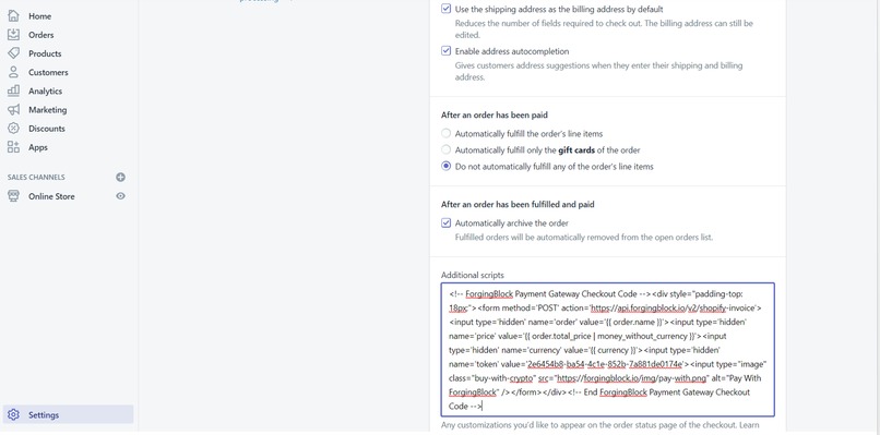 Shopify Crypto Payment Gateway  – screenshot 5