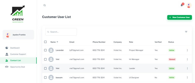 CRM Solution - NoName Team Submission – screenshot 3