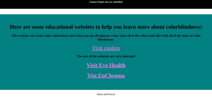 Color Blind Site – screenshot 3