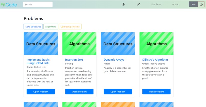 FitCode – screenshot 1