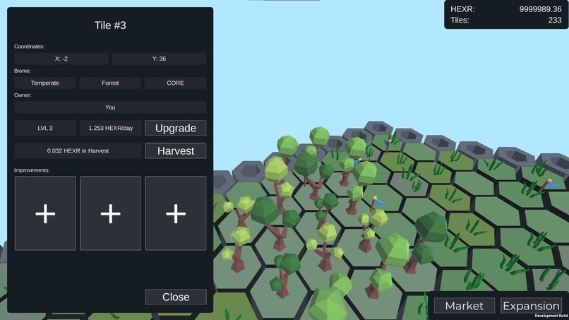 HEXAREIGN | Low Poly NFTs – screenshot 1