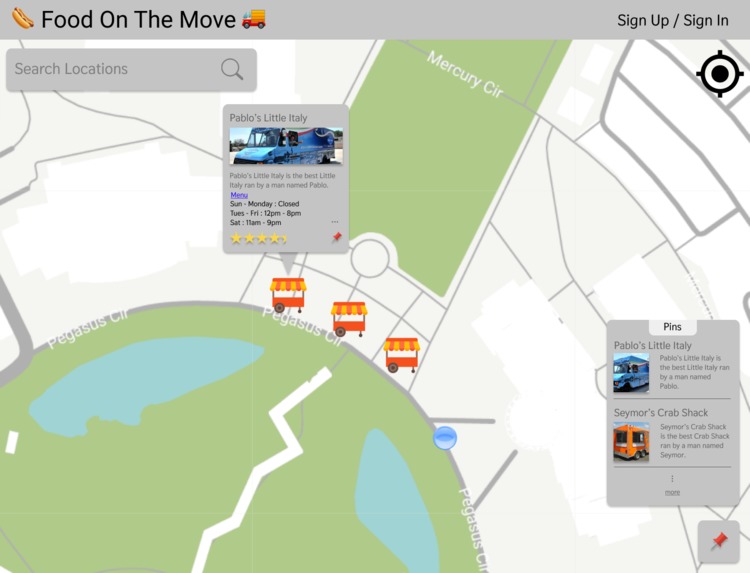 Food On The Move – screenshot 2