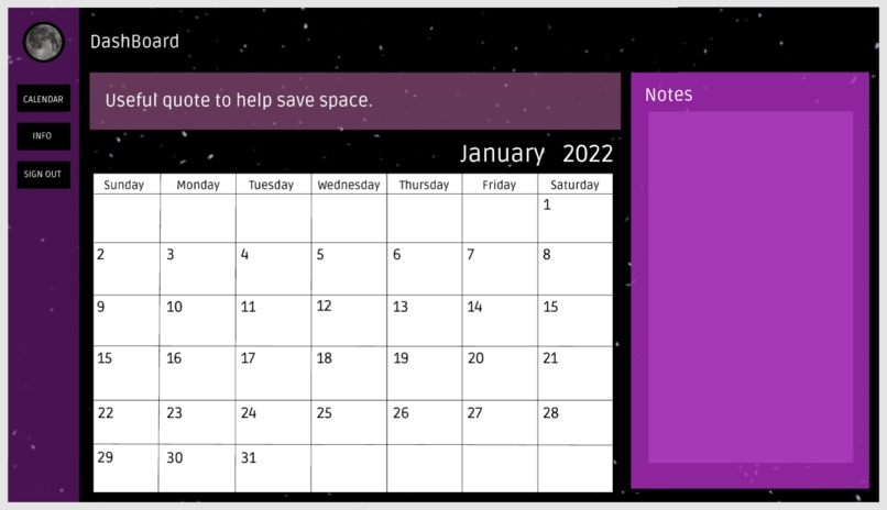 Lunar Plan (Knight Hacks 2021) – screenshot 3