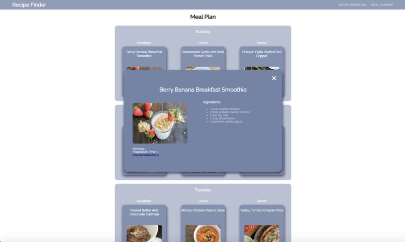 Recipe Finder – screenshot 5