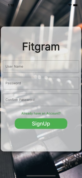Fitgram – screenshot 4