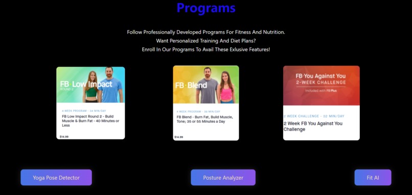 Fitnessify – screenshot 2