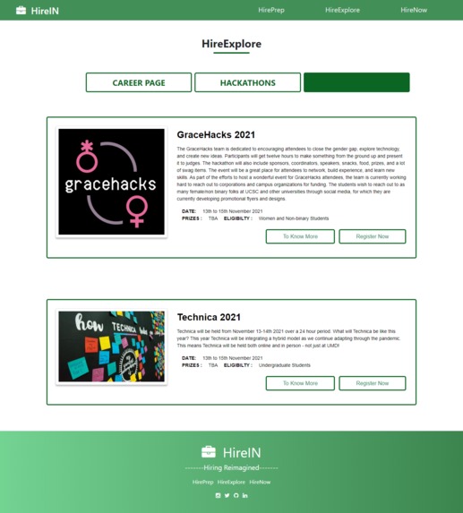 HireIN – screenshot 2