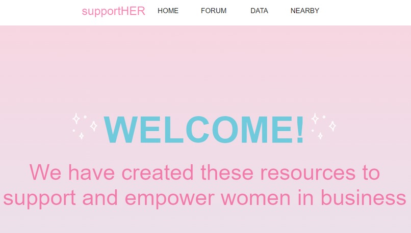 supportHer – screenshot 1