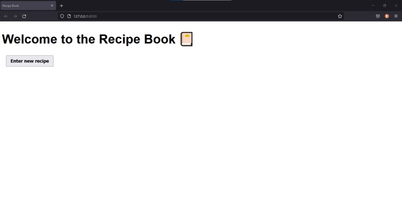 Recipe Book – screenshot 1