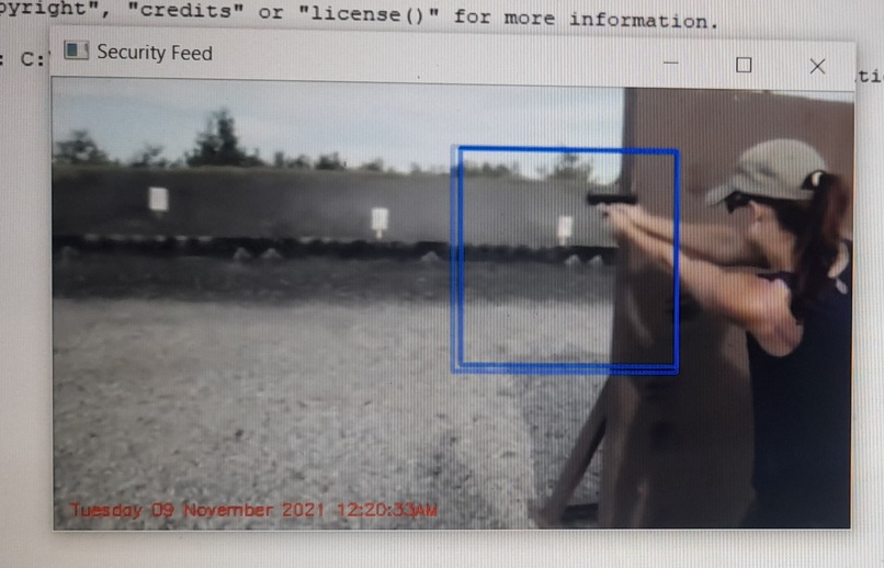Gun Detection Using Machine Learning in Python – screenshot 3