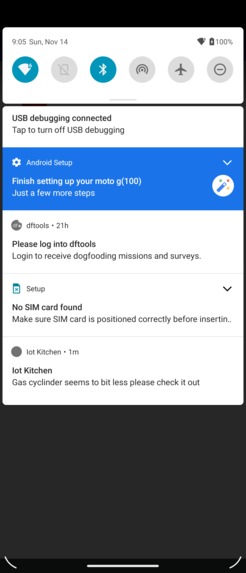 Domestic data streaming  system – screenshot 1