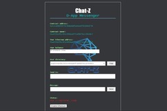 ChatZ - An Ethereum-powered Decentralized chat application. – screenshot 2