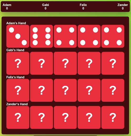 Liar's Dice – screenshot 1