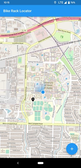 Bike Rack Locator – screenshot 1
