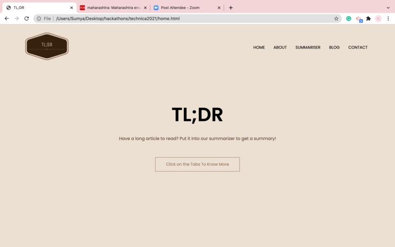 TL;DR – screenshot 1