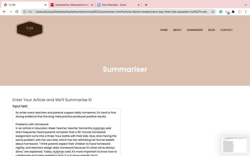 TL;DR – screenshot 2